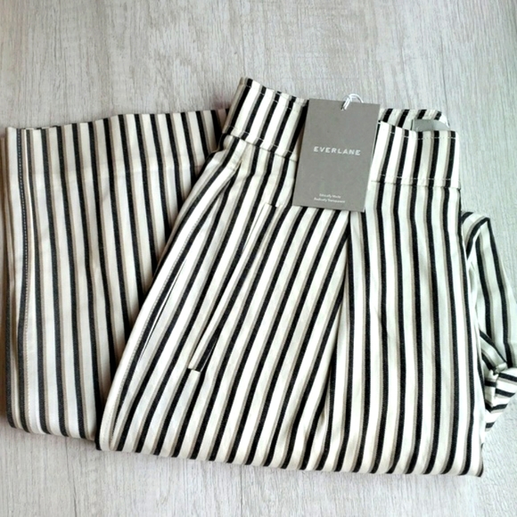 Everlane Way High Drape Pant nwot - Picture 2 of 9